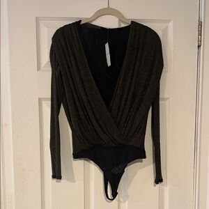 Abercrombie & Fitch Shimmering Black Top